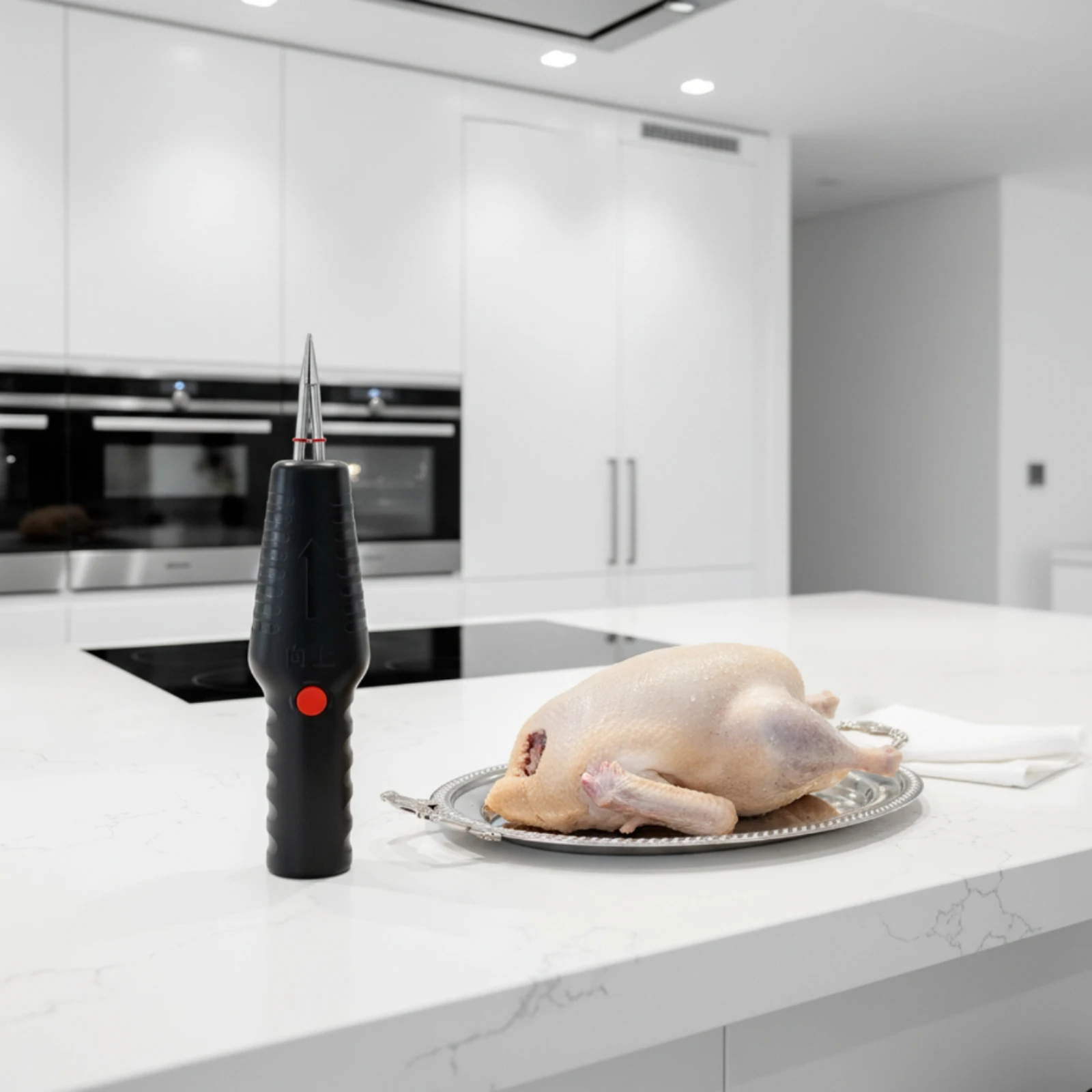 Electric Fowl Plucker Easy to Use Automatic Chicken Plucker Tool Handheld Feather Remover High-Performance Engine for Farm