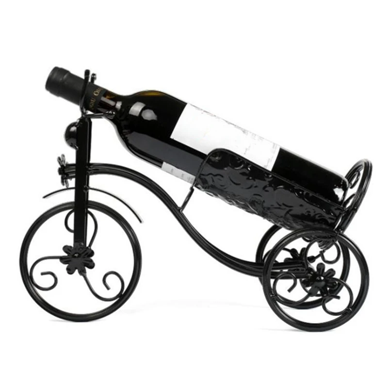 Wine Bottle Holders Wall Mounted Wine Racks Dispenser Wine Bar Holder Organizer Wine Storage Shelf Bicycles