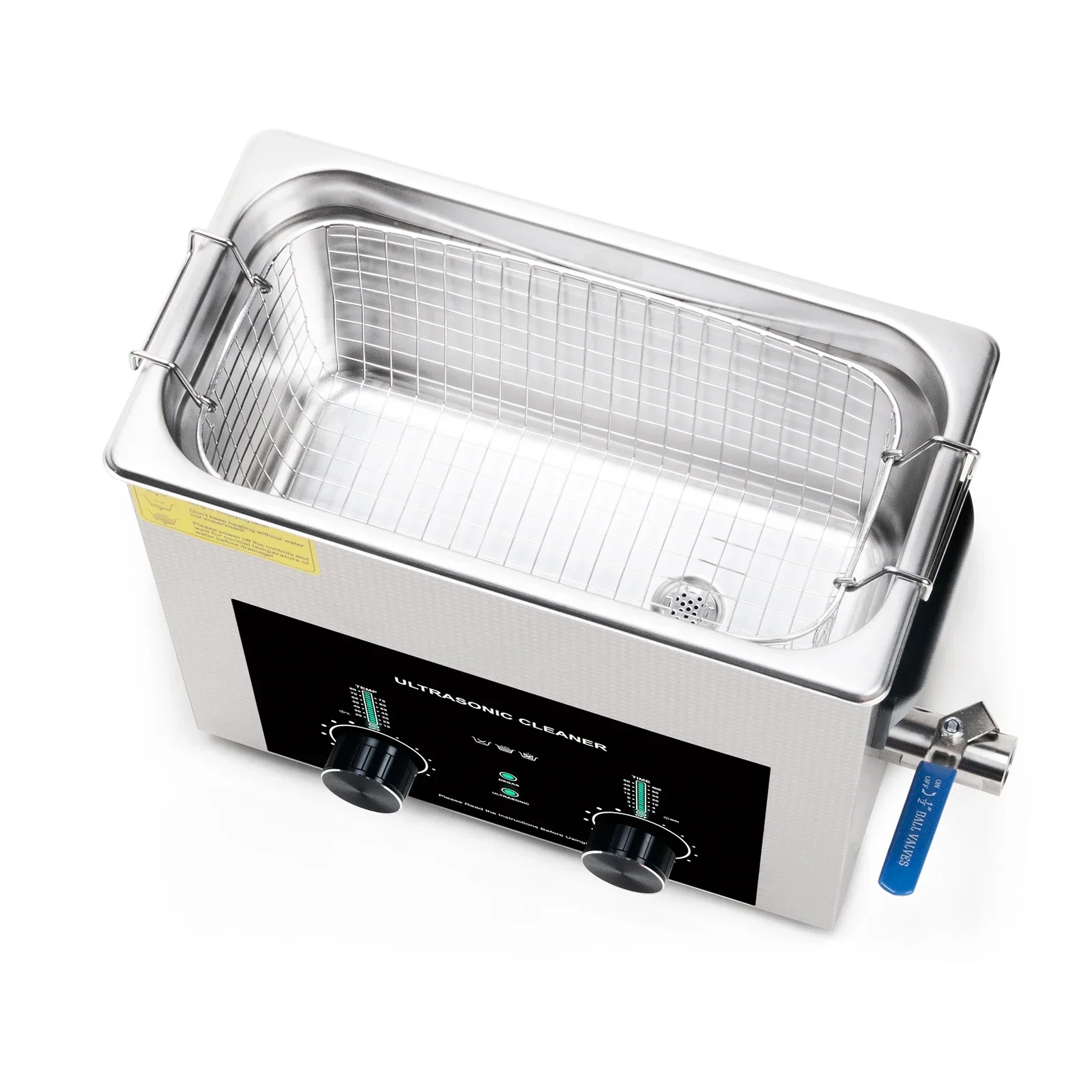 

2025 New Design Smart Mechanical Ultrasonic Cleaner 6.5 Liter With Degas Function