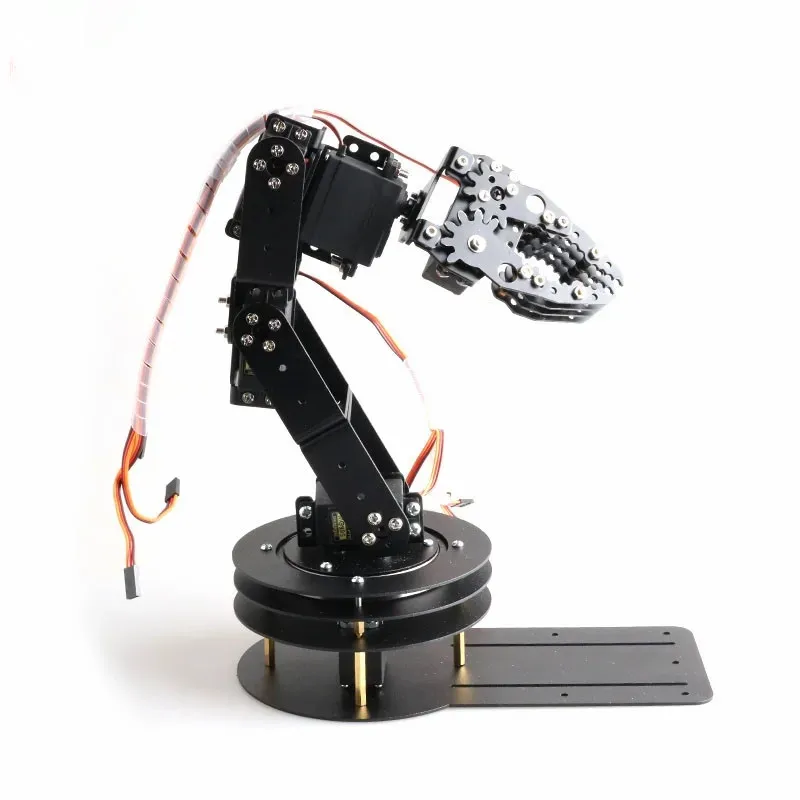 6 Dof Robot Braccio Morsetto Artiglio Metallo Meccanico NANO RC Braccio robotico per Arduino Robot Kit fai da te