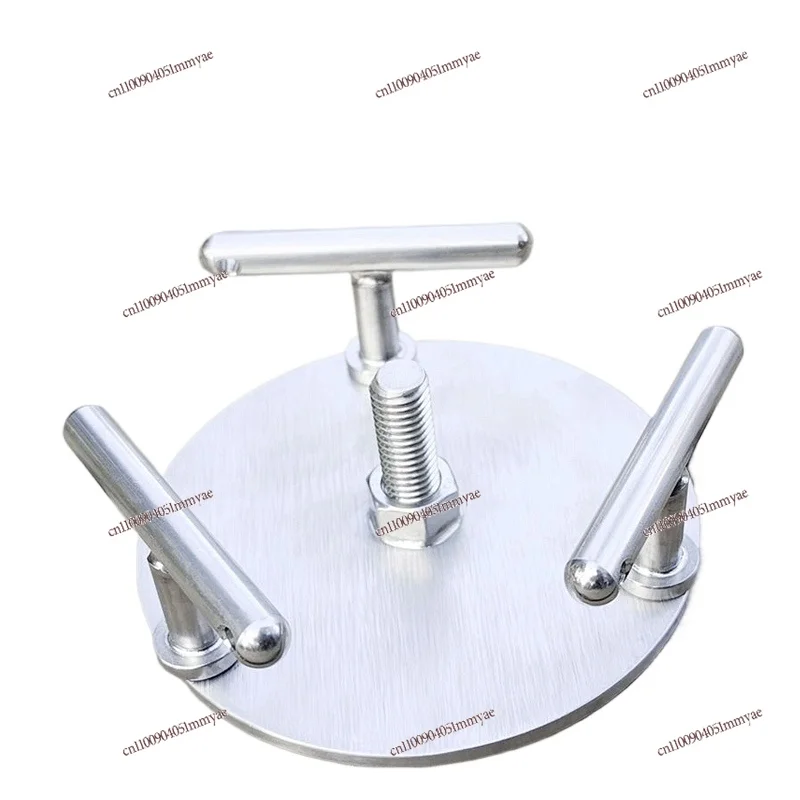 

Anti-strong Wind Fishing Umbrella Base T-shaped Hand Screw Deck Nail Raft Umbrella Frame