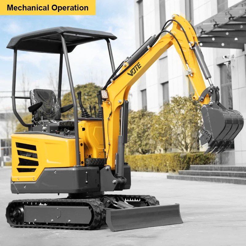 EPA certification 1.8 Ton Mini Excavator Hydraulic Mini Excavator Small Construction Excavator