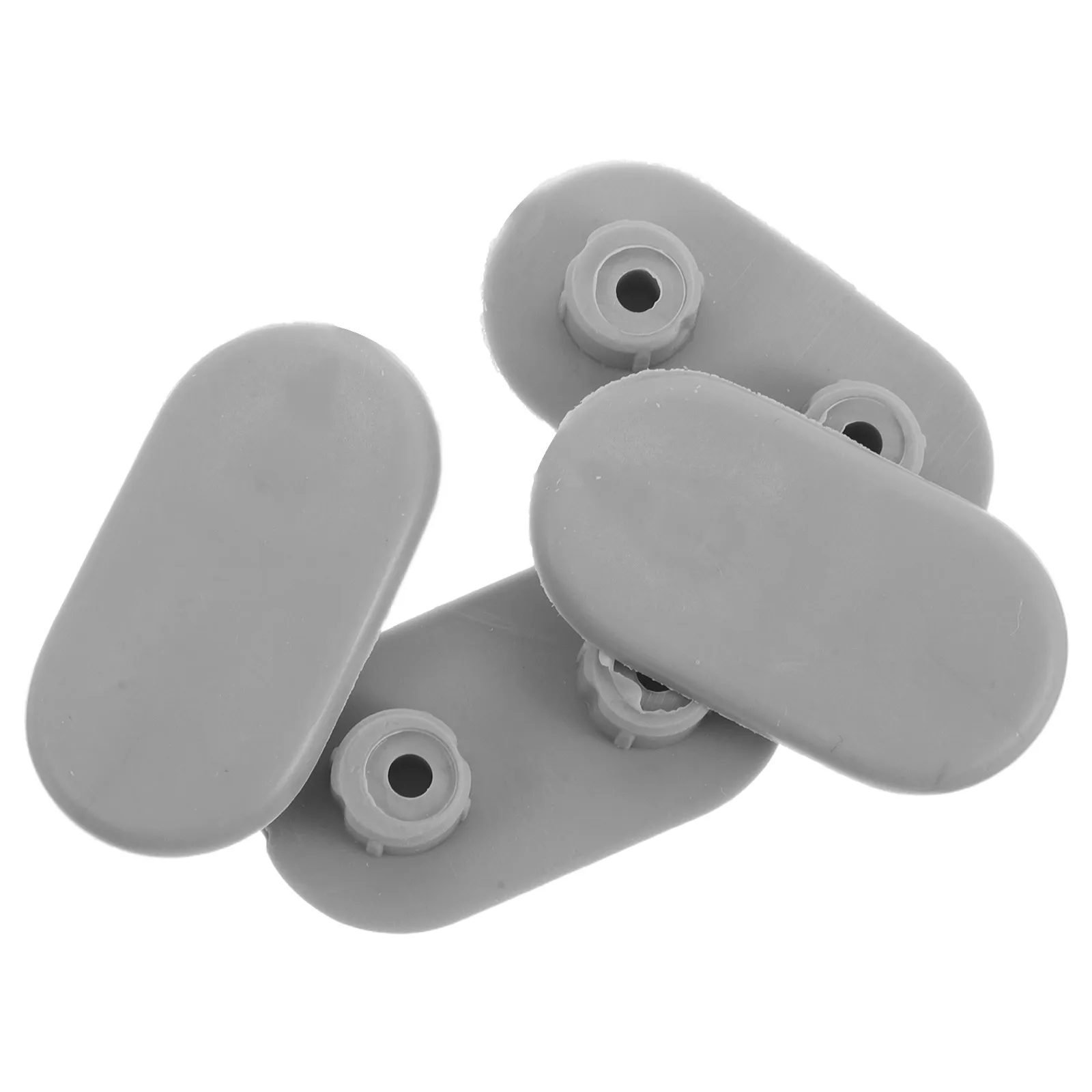 

4pcs Toilet Seat Bumpers Universal Plastic Buffer Pads Replacement Parts Noise Dampening Universal Spacers For Bidet Toilet Seat