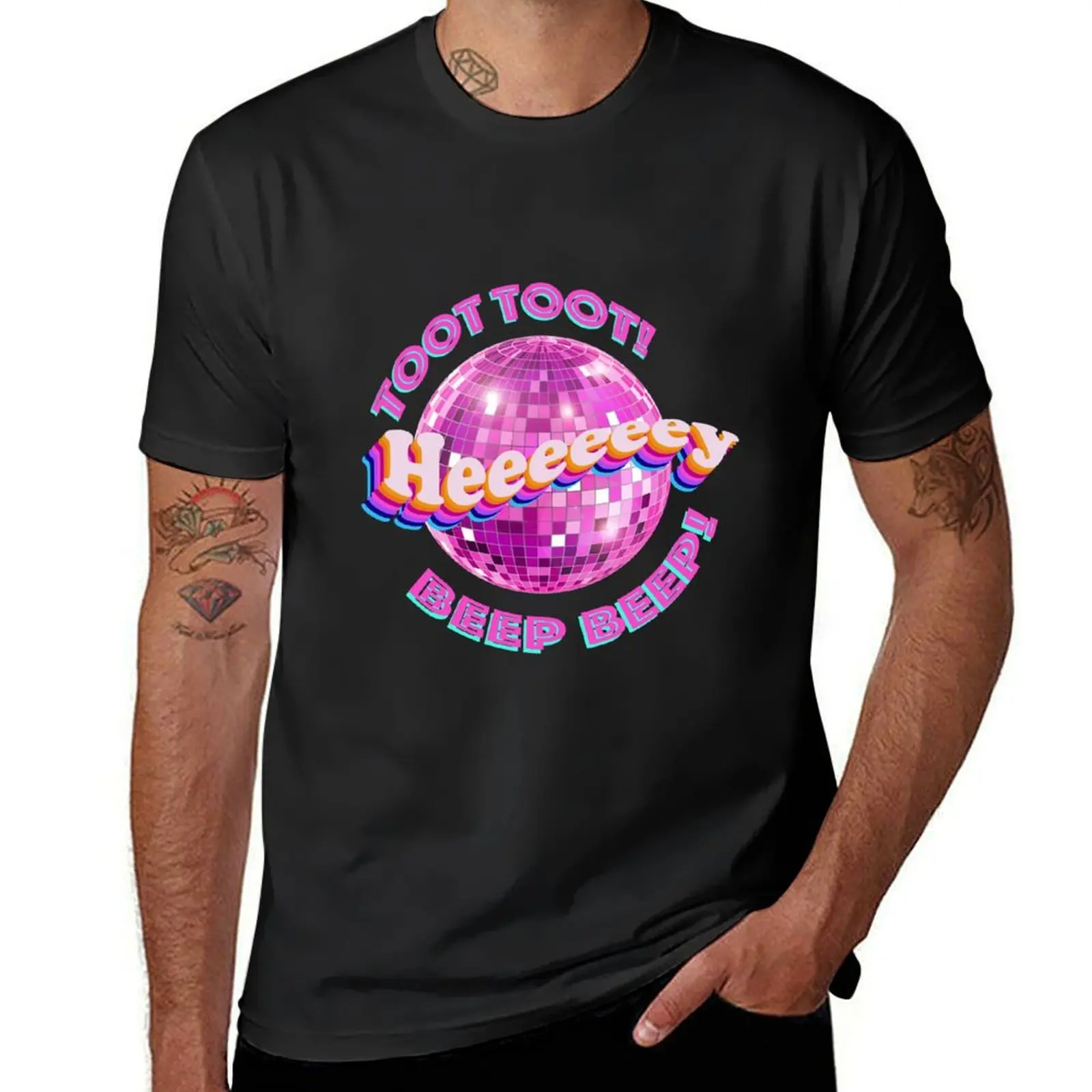 toot toot beep beep T-Shirt graphics kawaii clothes boys whites quick drying t shirt men