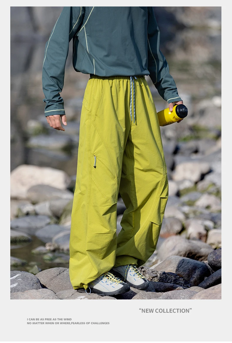 Unisex Loose Fit Hiking Pants with Utility Pockets