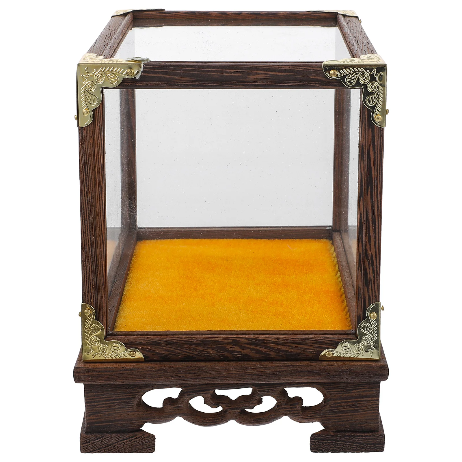 Buddha Statue Showing Case Handwork Box For Storage Transparent Desktop Vase Display Home Decor Multi-Function Display Box