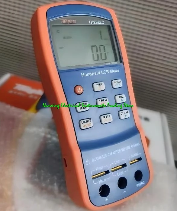 Handheld Digital TH2822C LCR Meter Inductance Capacitance Resistance LCR QZD ESR DEG Tester 100KHz