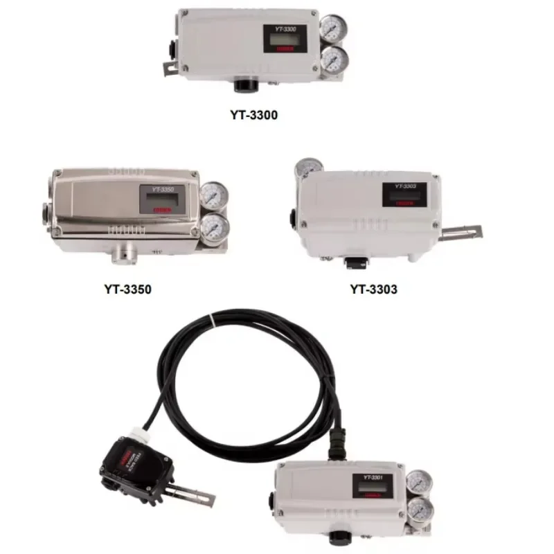Flow Control Valve with Rotork YTC Smart Digital  YT-3700 YT-3300 and Fisher 67CFR Filter Regulator