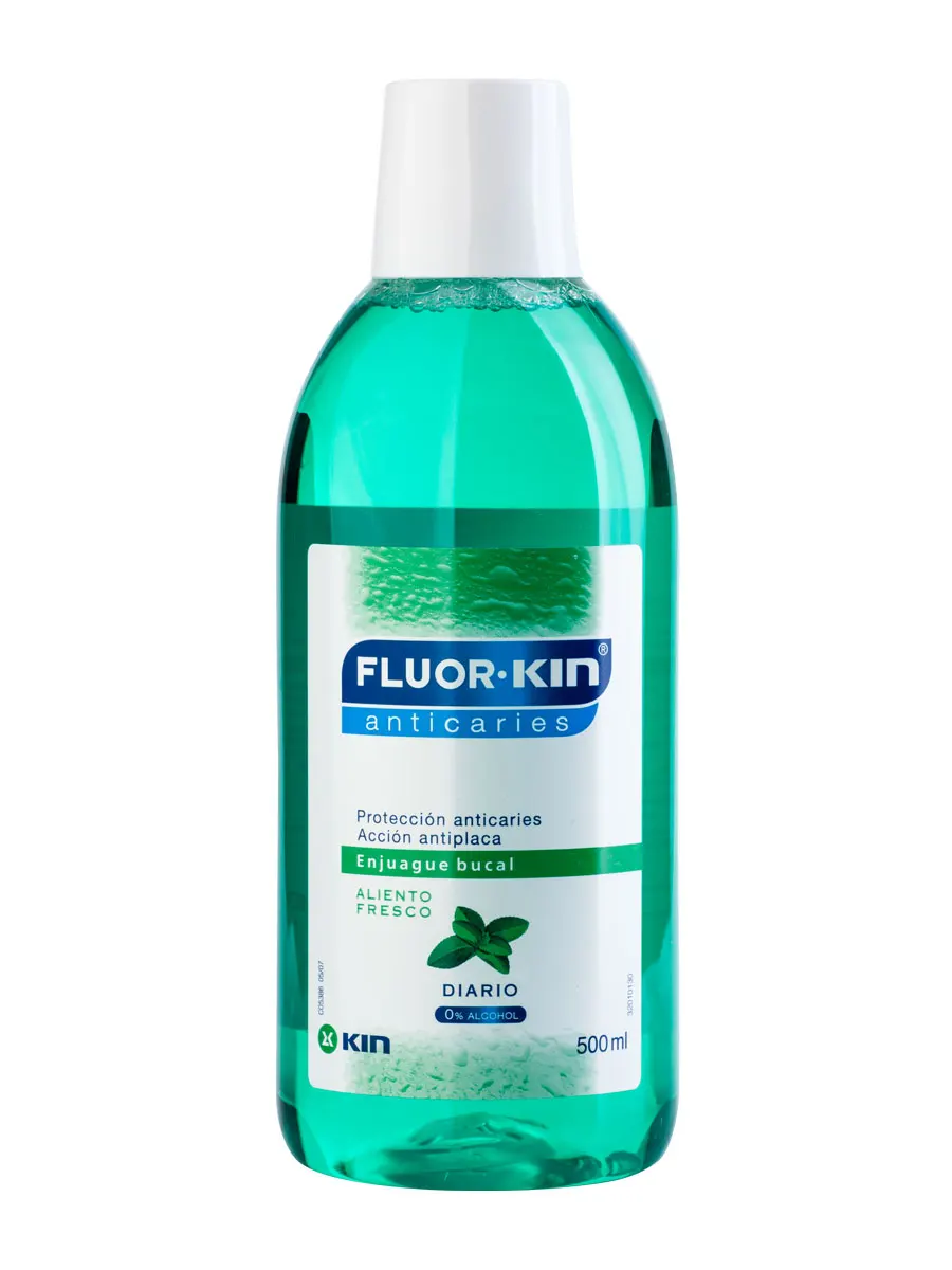 Kin fluorine daily mouthwash 500 ml-Daily mouthwash