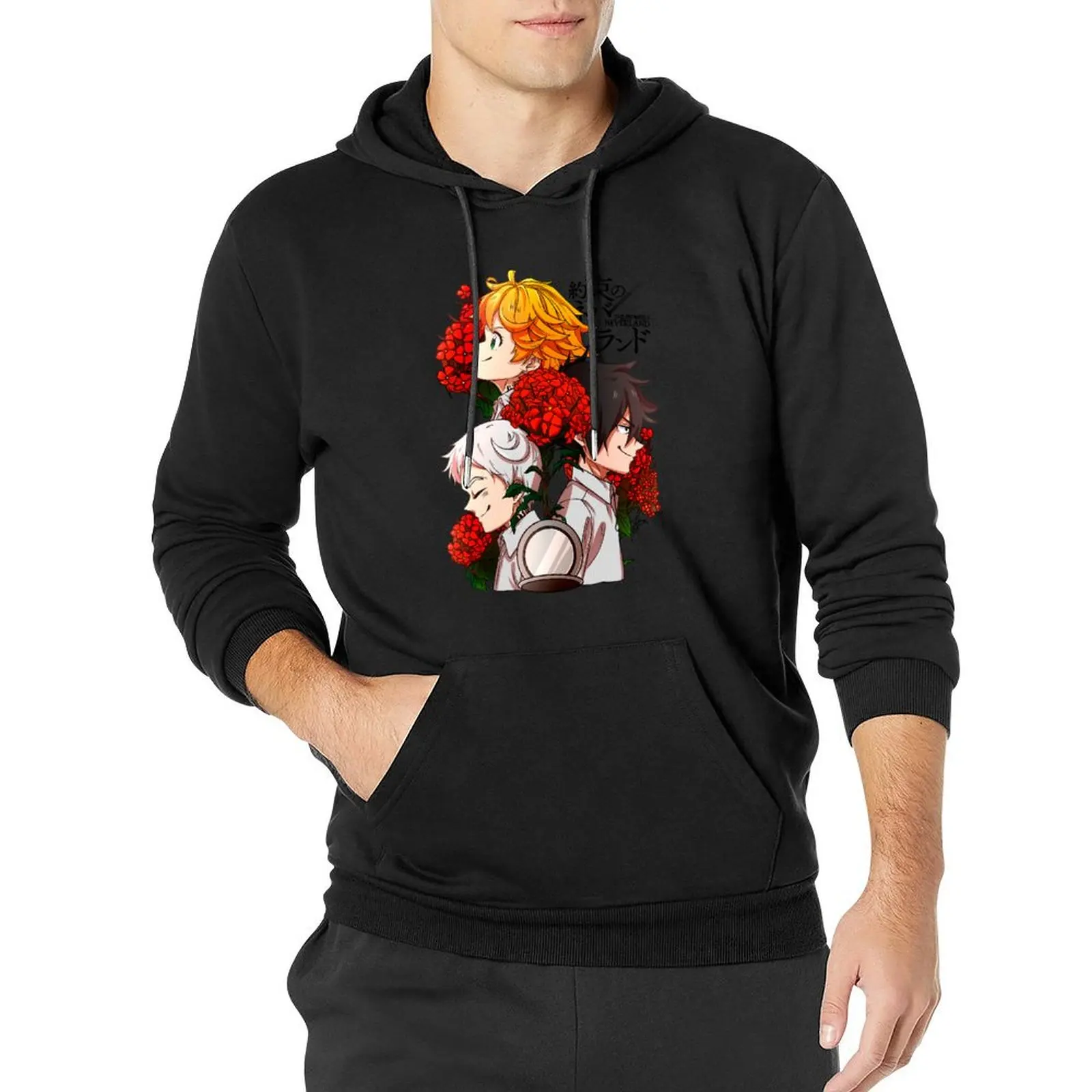 The Promised Neverland - Hope Pullover Hoodie mens clothes men's clothing mens hoodies