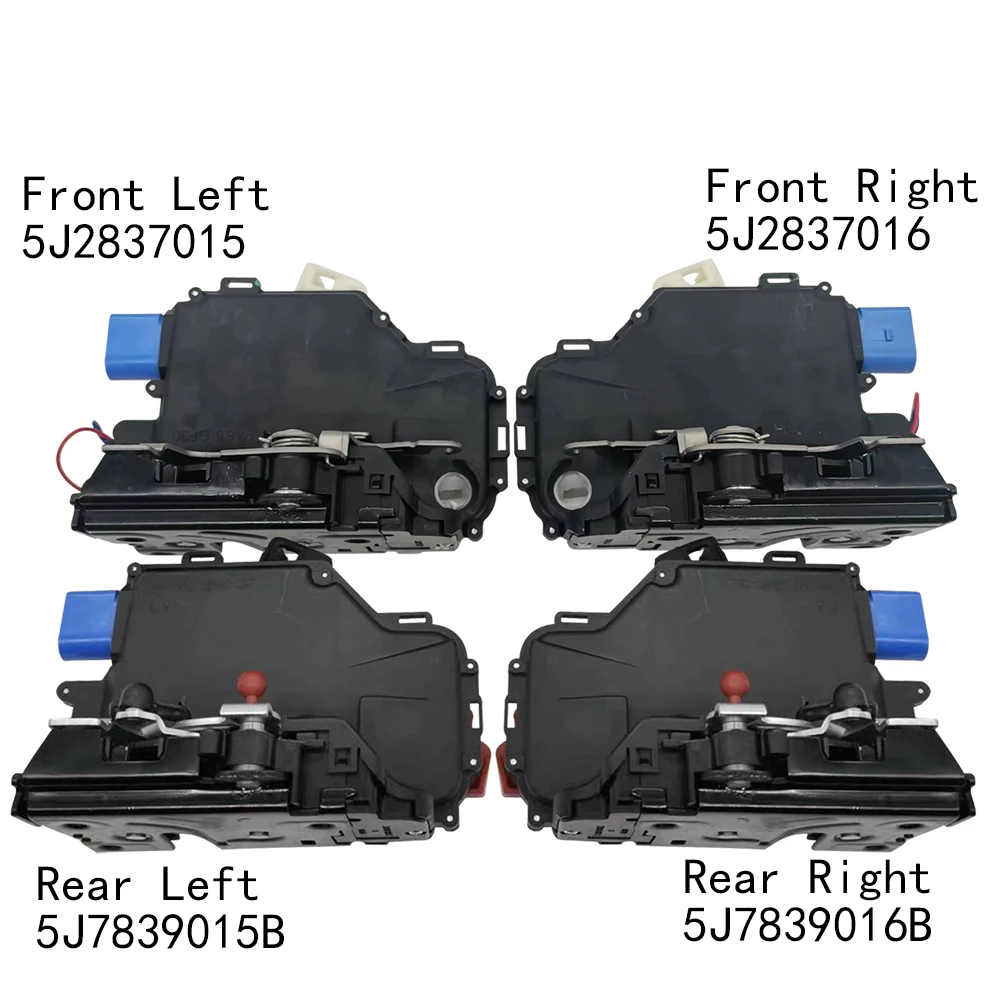 5J2837015 5J2837016 5J7839015B 5J7839016B Door Lock Actuator right-hand drive For Skoda Fabia 2007-2014 Roomster 2011-2015