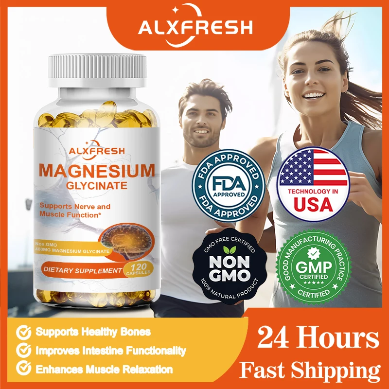 Magnesium Supplementation Promotes Improve Sleep Quality Cardiovascular Nerves Function Muscles Recovery Heart Health Mood