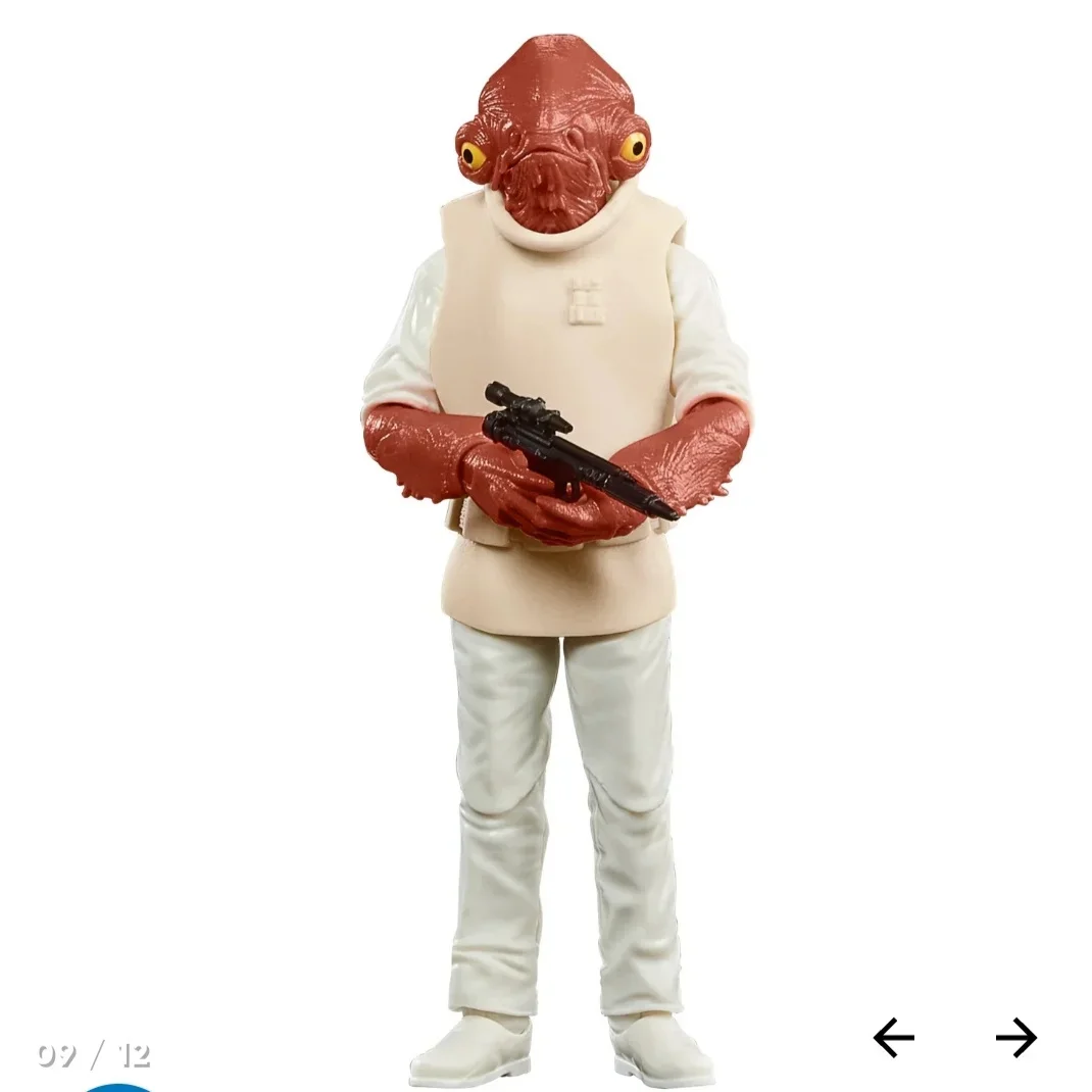 Star Wars Fishhead General Ackbar Convention Edition Limited 6 Inch Genuine Movable Action Figure Model Toys Gifts Multiverse