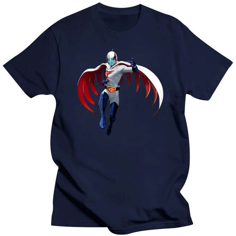 New Gatchaman G-Force Classic Cartoon Anime Men'S White Black T-Shirt Size S-3Xl Fashion Classic Style Tee Shirt