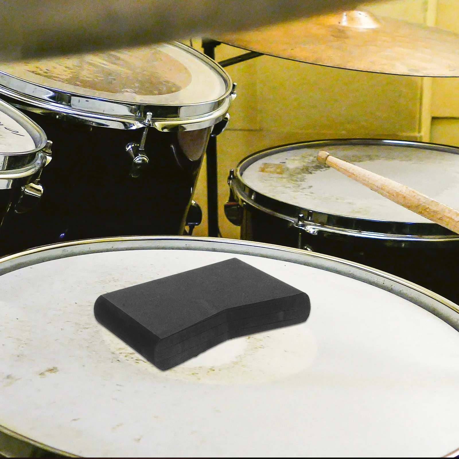 

1Pair Jazz Drum Anti-Slip Blocks Plastic Kick Block Stopper Bass Drum Pedal Anchor Non-Slip Foot Pedal Accessories Stability