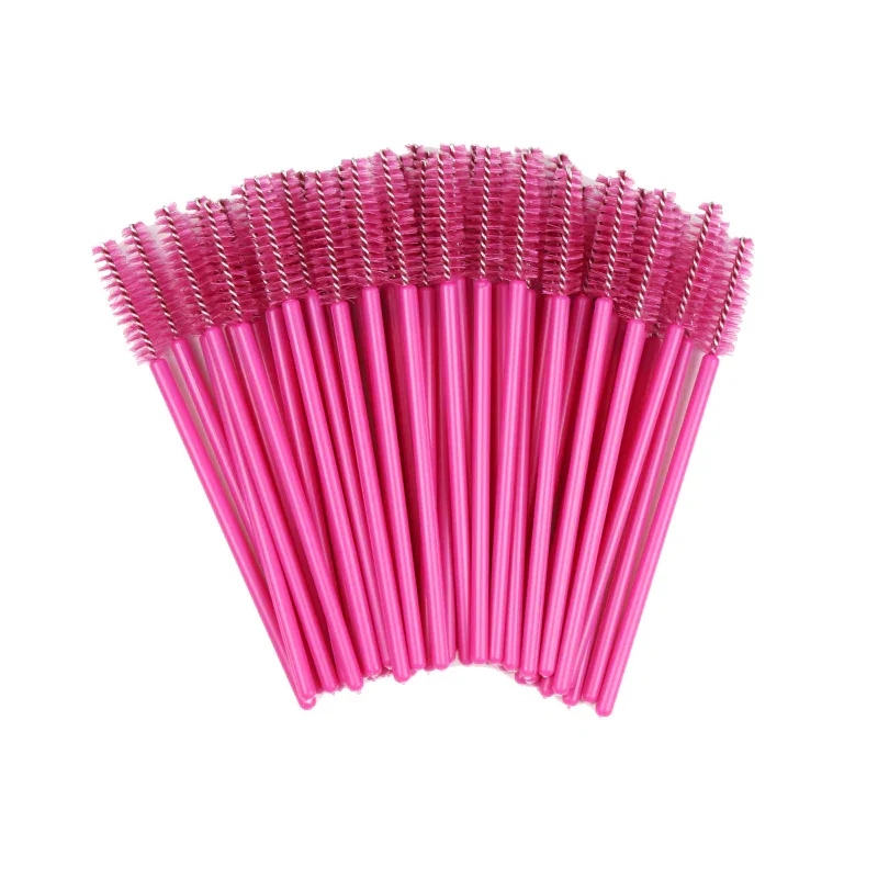 SENSE LASHES 50pcs Eyelash Brush Comb Disposable Mascara Wands Professional Mascara Brush Makeup Beauty Tool