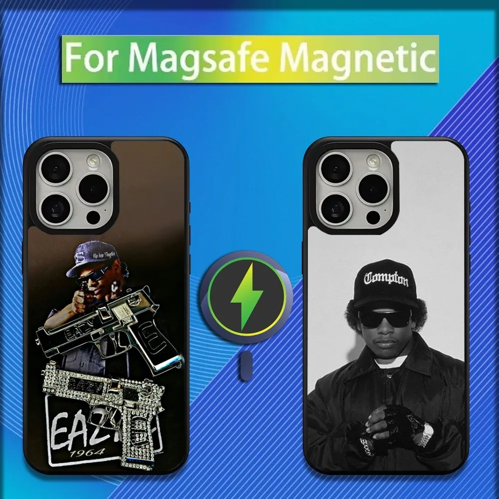 Rapper E-Eazy E Phone Case For iPhone 16,15,14,13,12,11,Plus,Pro,Max,Mini Magsafe Magnetic Wireless Charging