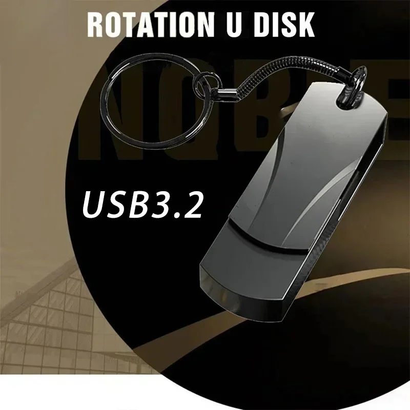 2026 Metal Flash Drive USB 3.0 High Speed Transfer Portable Waterproof U Disk 512GB OTG Pen Drive For Phone Computer Car
