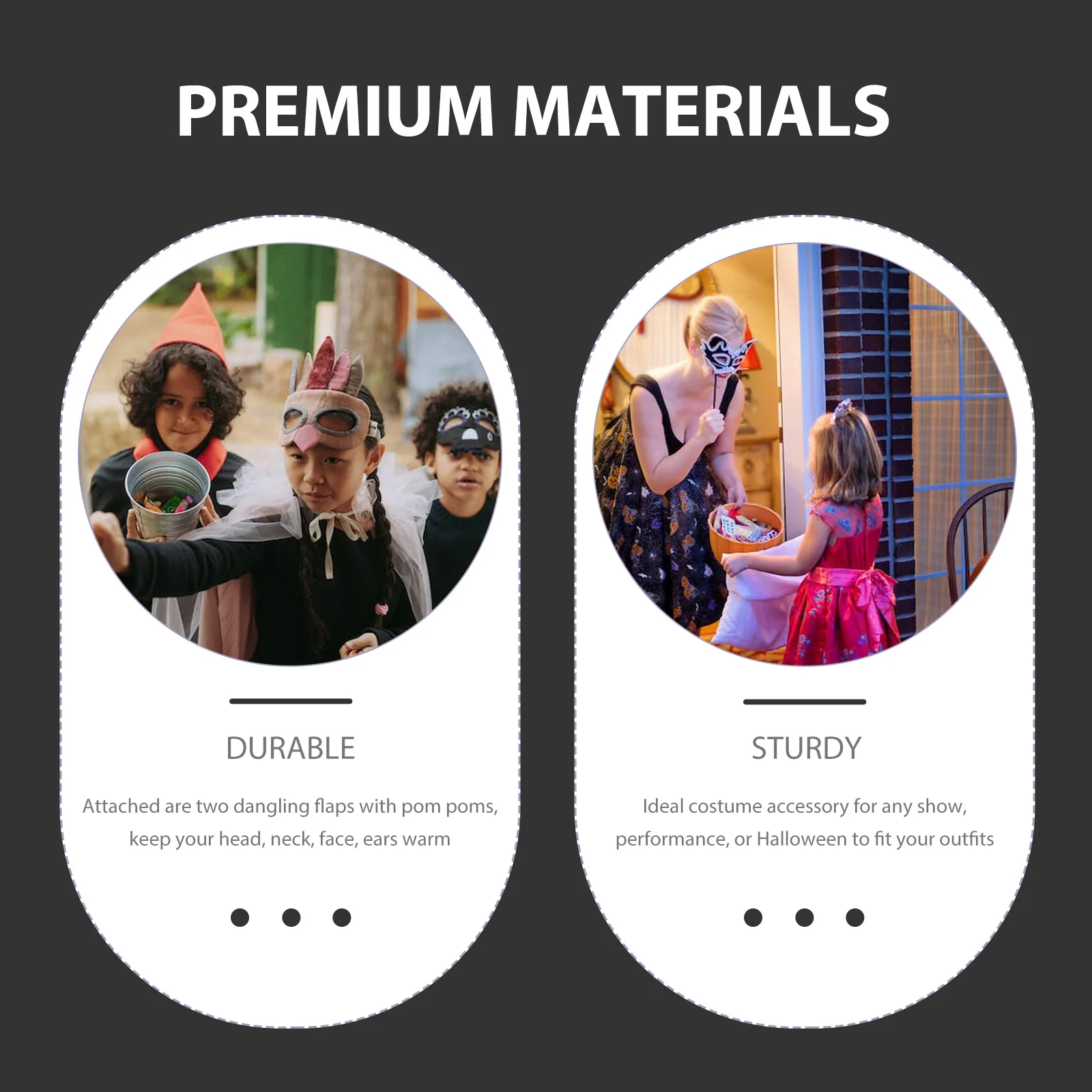 愛らしい動物帽子冬耳当てフードかわいいペンギン帽子カーニバルコスプレパーティーパフォーマンス衣装アクセサリーノベルティ