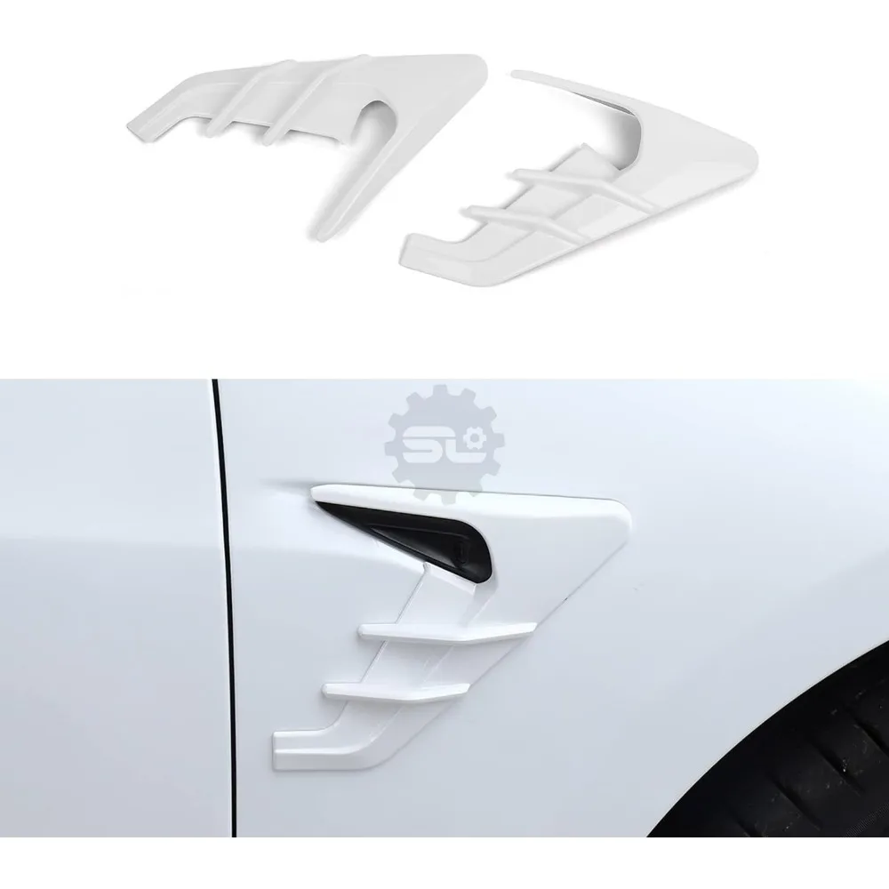 Car Side Wing Painel Capa Poeira, Spoiler Decoração, Modificação Acessórios para Tesla Model 3 Y, Flancos da câmera, 2022