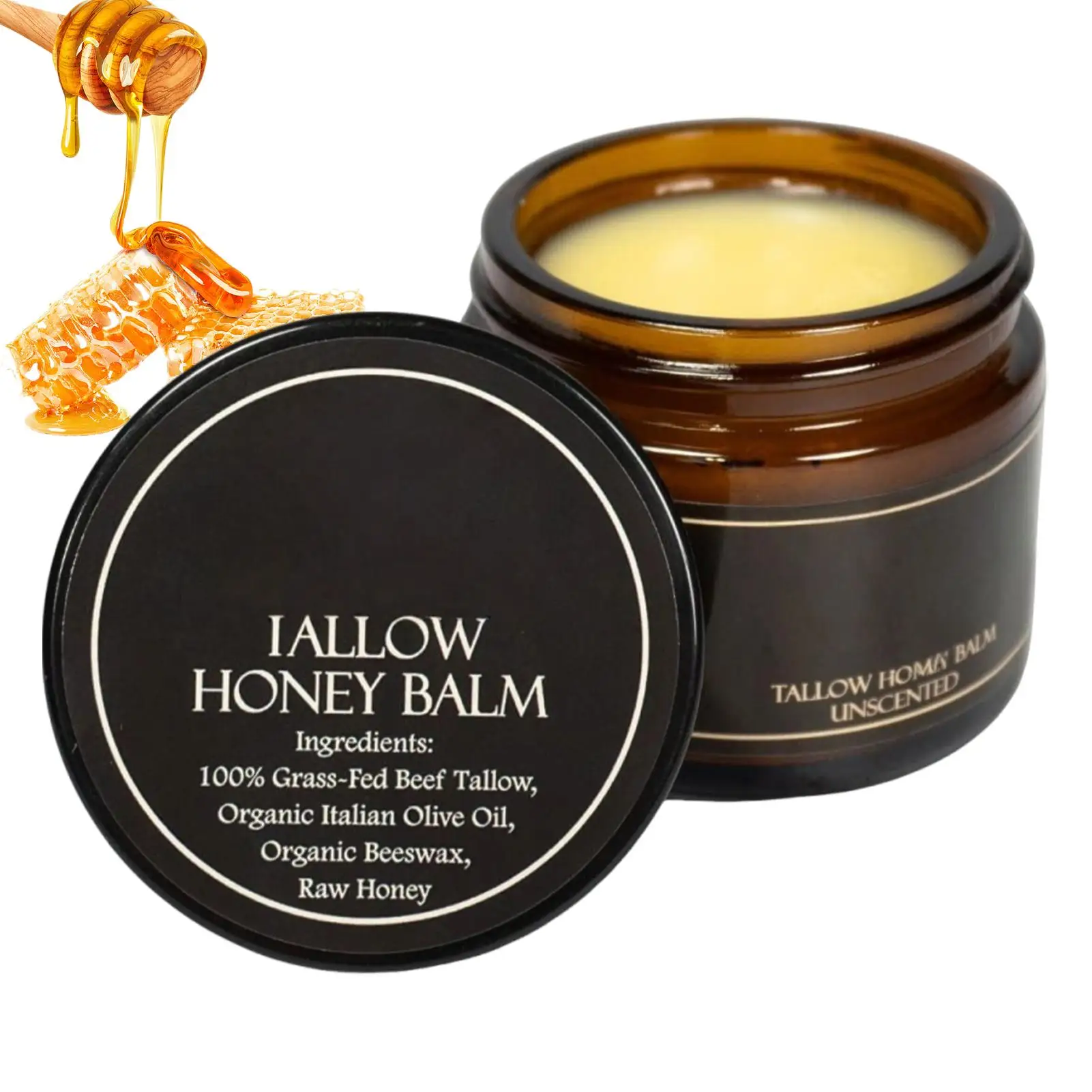 

57 г Бальзам для губ Медовый бальзам Укрепляющий Питательный и увлажняющий уход за кожей Разглаживающий Успокаивающий кожу Улучшает эластичность Медовый увлажняющий крем