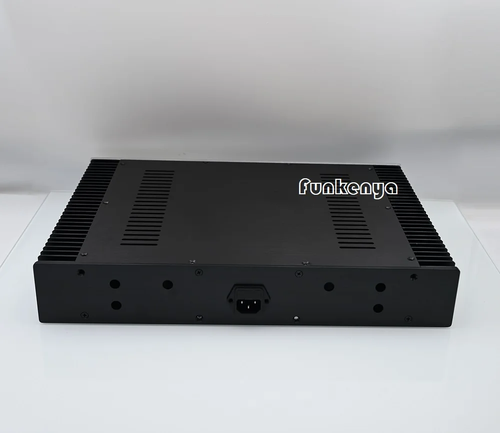 W430 D310 H70 الخلفي بأكسيد هيكل ألومنيوم لتقوم بها بنفسك مكبر كهربائي علبة إمداد سماعة أمبير الإسكان الضميمة DAC قذيفة WA158