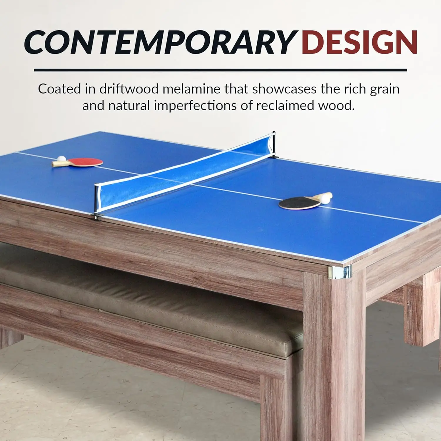 ChlorSet de table de billard avec bancs