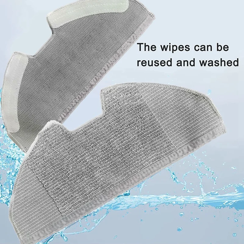 Eufy X8 Pro Serie X8 Pro SES 로봇 진공 청소기용 걸레 패드, 세척 및 재사용 가능 걸레 천, 예비 교체