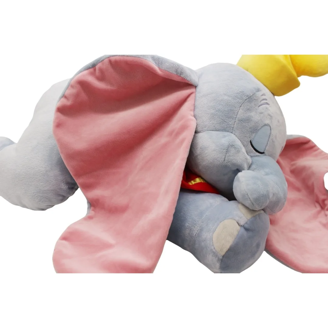 1 pezzo 55 cm originale Disney Dumbo peluche adorabile cartone animato elefante per bambini regalo anime regalo da collezione cuscino dumbo cuscino