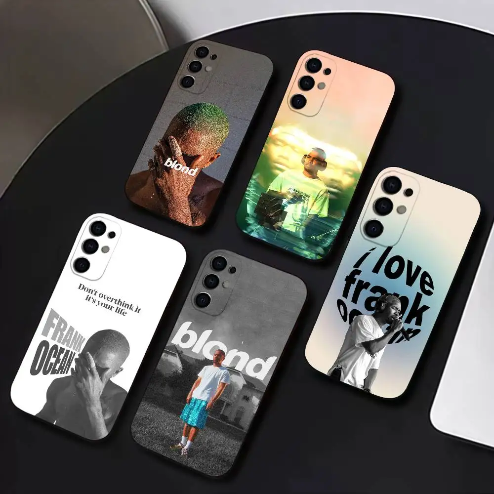 

F-Frank O-Ocean B-Blond Phone Case Silicone Soft For Samsung S25,S24,S21,S22,S23,S30,Ultra,S20,Plus,Fe,Lite