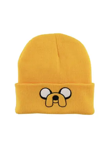 Adventure Time Adult Embroidery Knitted Hats Cartoon Anime Headgear Autumn Cap Winter Hat Student Bonnet Christmas Birthday Gift