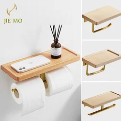 Log toilet roll carton Facial tissue holder Toilet roll Solid wood holder face wash towel pull paper towel roll paper roll holde