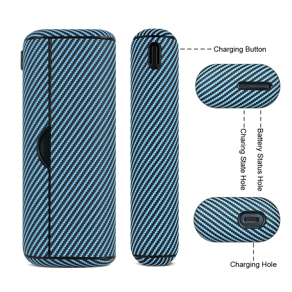 RUORUO Caser for IQOS ILLUMA PRIME Cover Cases PU Leather Magnetic for IQOS ILLUMA I PRIME Protective Accessories