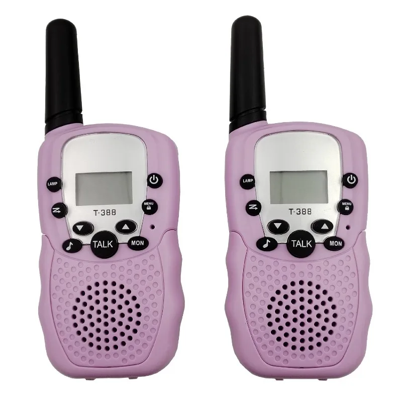 Mini Kids Walkie Talkie Handheld Transceiver 6KM Receiver Two Way Radio Walkie-Talkie Comunicador Toys for Boys Girls