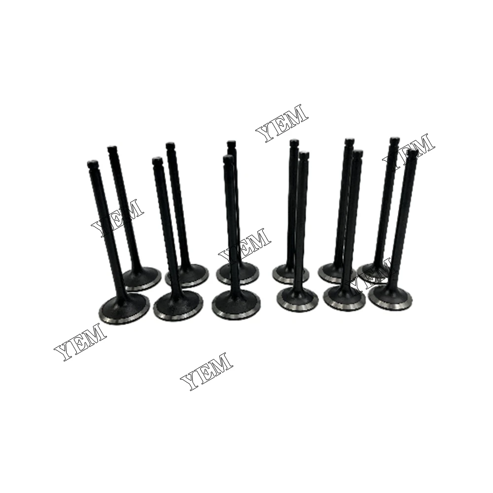 12PCS S2800 Intake and Exhaust Valve For Kubota Engine Parts