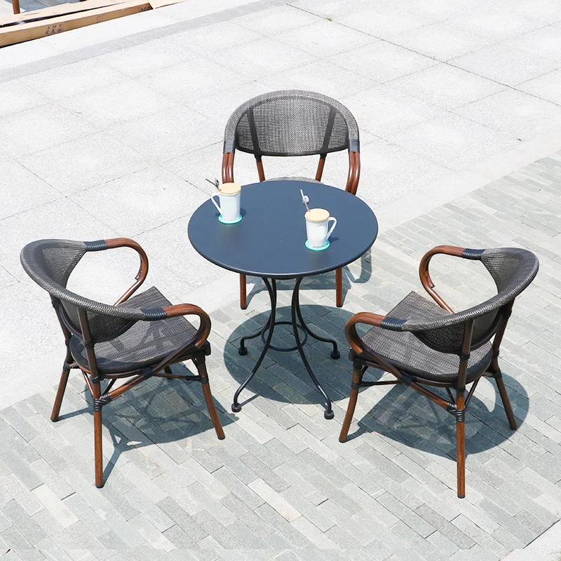 Outdoor Coffee Table Dinner Patio Bar Restaurant Salon Dining Room Sets Console Vanity Round Muebles Garden Furniture Sets