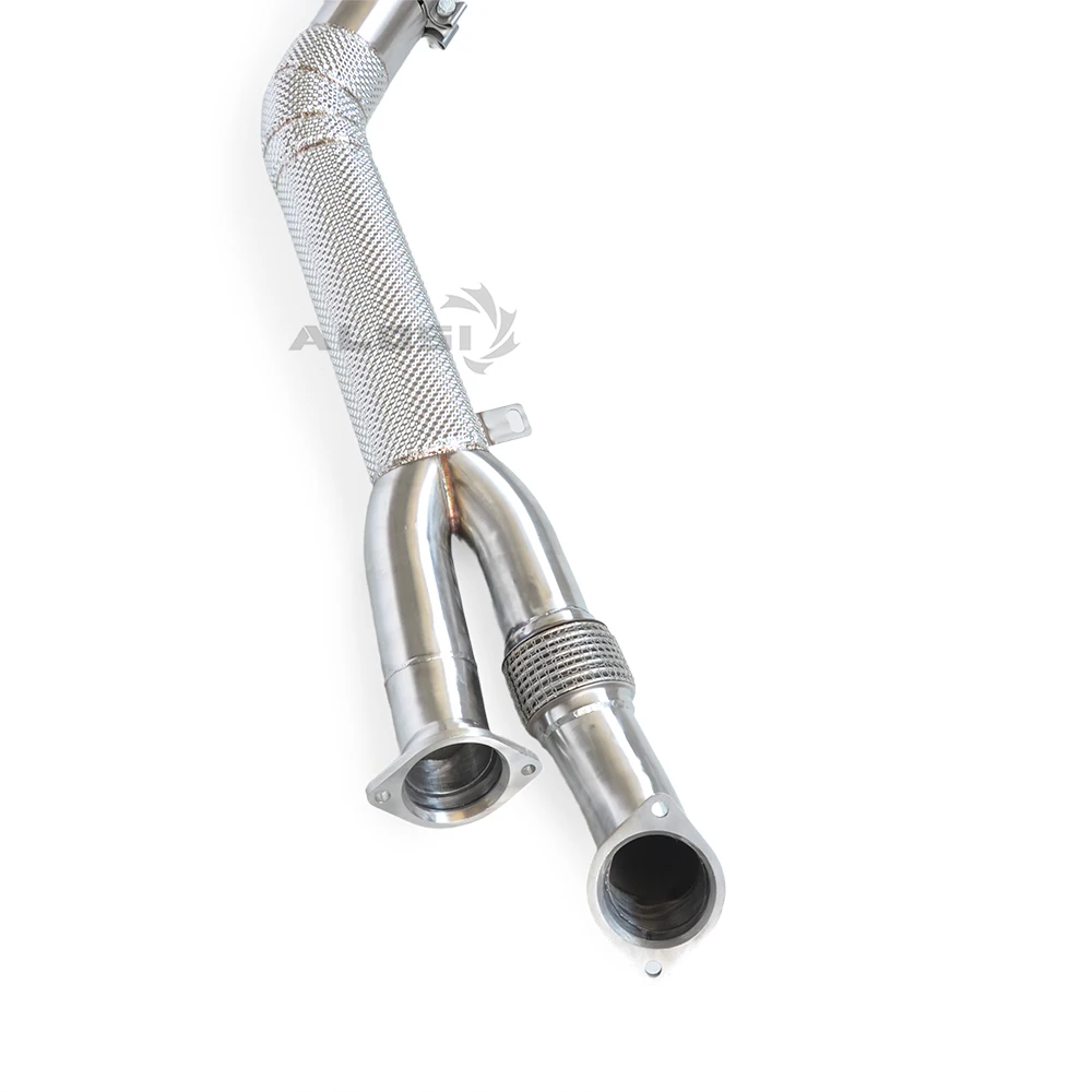 mid pipe for BMW M3 M4 G80 G82 3.0T 2021-2023 Equipped OPF GPF exhaust system equal length mid pipe exhaust