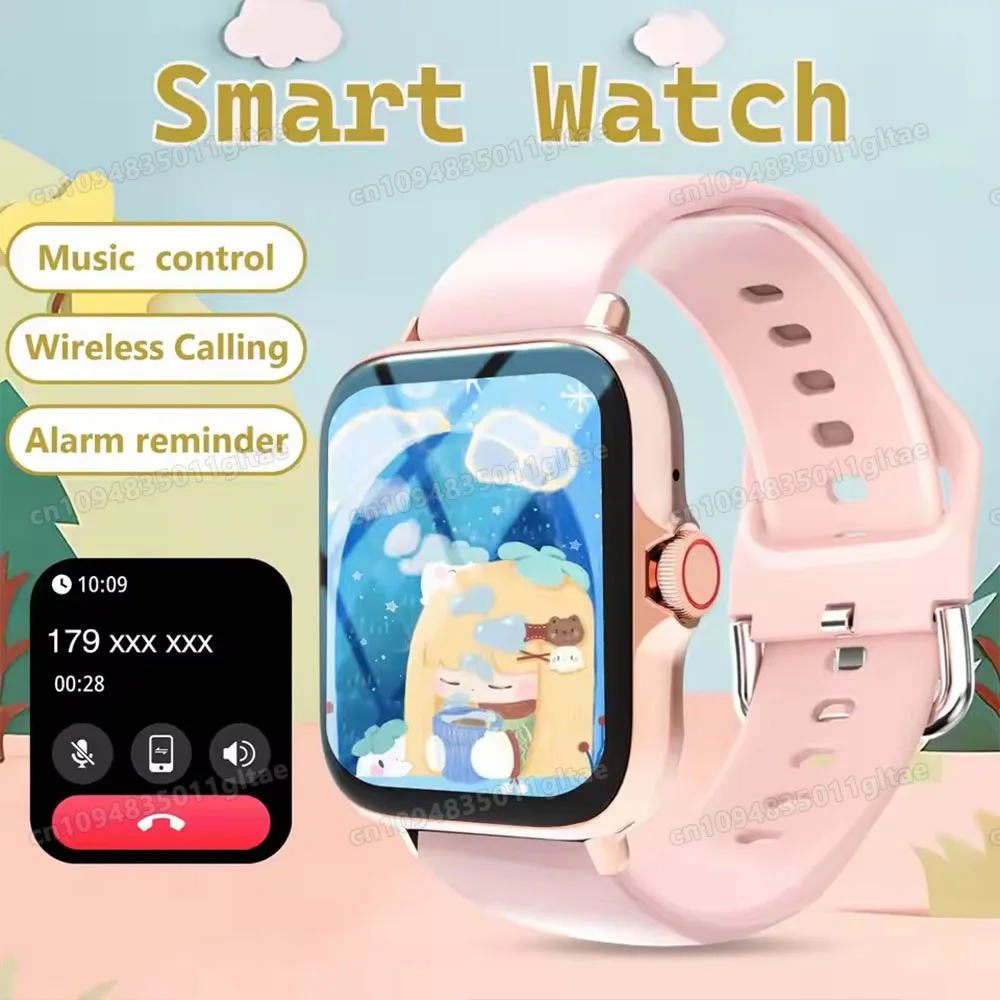 Reloj inteligente deportivo con control de música, llamadas telefónicas, podómetro, reloj inteligente para hombres y mujeres, alertas de mensajes de salud y calorías para iPhone y Android