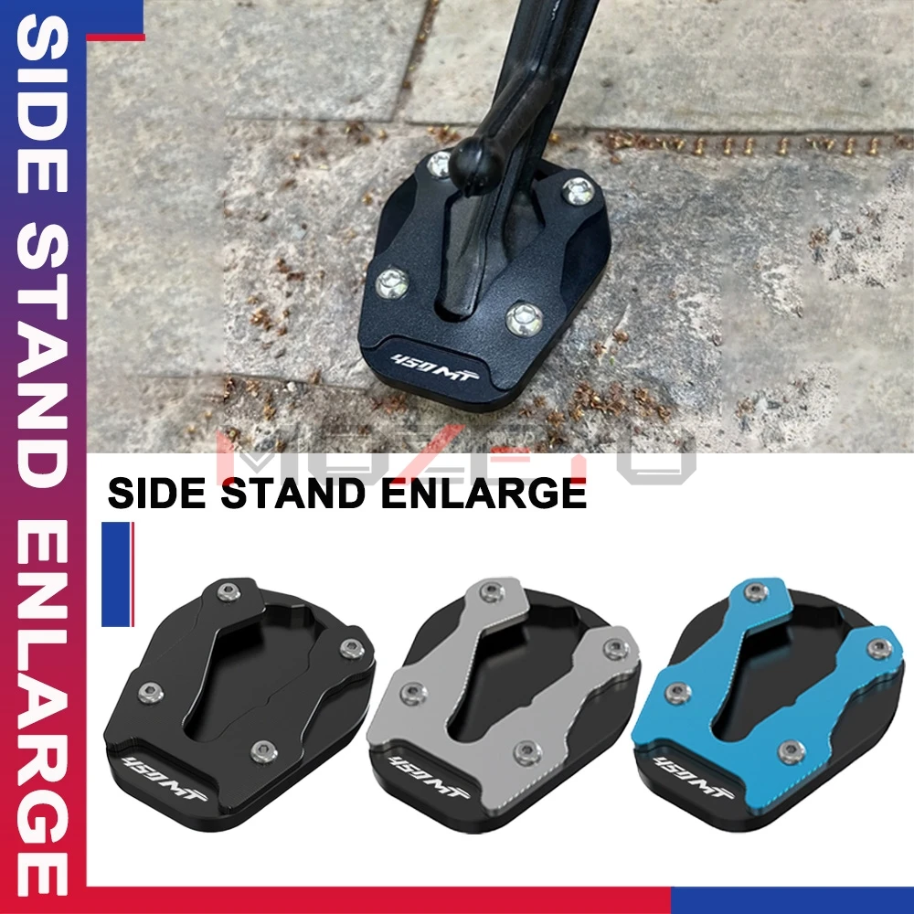 

2024 2025 For CFMOTO CF MOTO 450 MT 450MT MT450 Motorcycles Accessories Foot Side Stand Enlarger Plate Pad Kickstand Extension