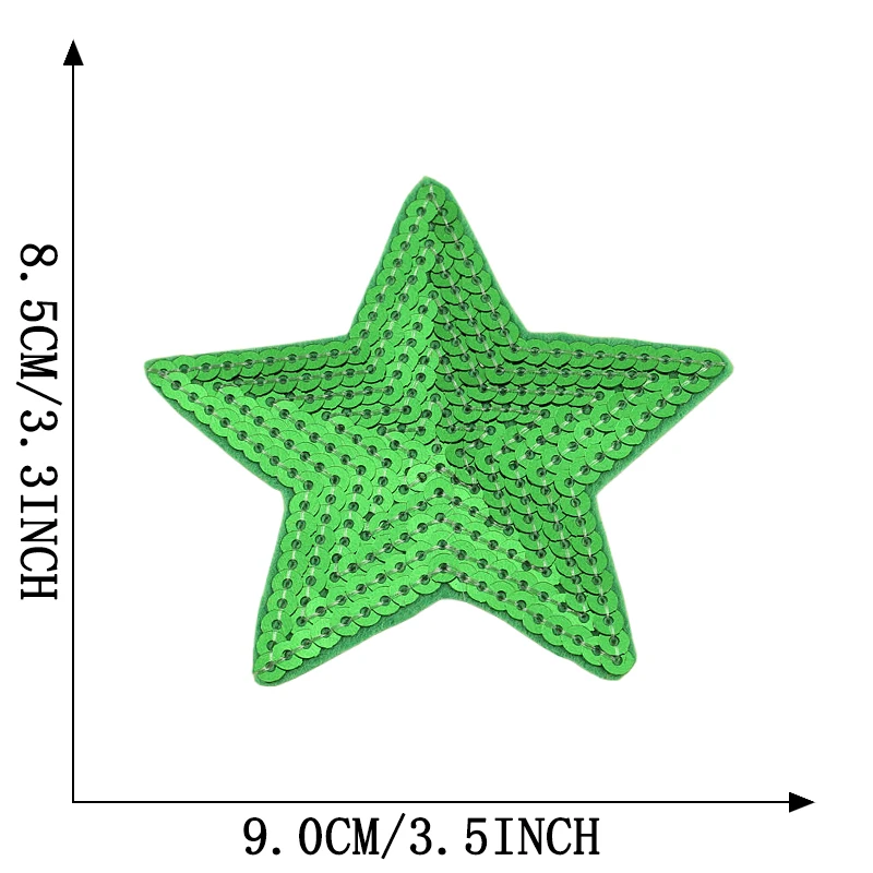 Eisen auf Patches für Kleidung Stern Herz Pailletten Thermo jacke DIY gestickt nähen Aufkleber Rucksack niedlichen Parche Kinder Ropa Glitter – Detail 23