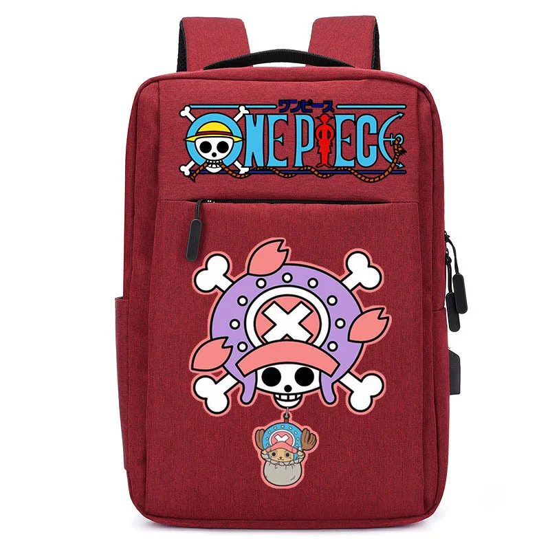 One Piece New Cartoon Student Schoolbag Large Capacity Casual and Lightweight Shoulder Pad Cute Cartoon Backpack