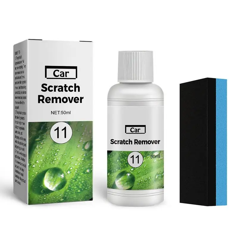 

Scratch Remover For Vehicles 50ml Car Paint Scratch Repair Scratch Remover For Deep Scratches With Sponage Scratch Remover For