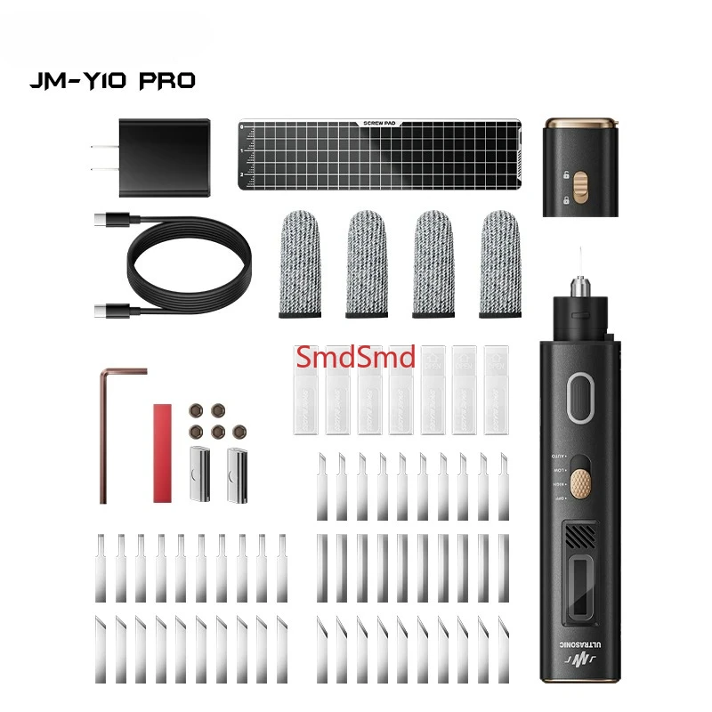 2025 Handheld electric grinder Ultrasonic Knife cutter Cutting 3D Printed Models Acrylic Wood Plastic JAKEMY JM-Y10 40KHz 35W