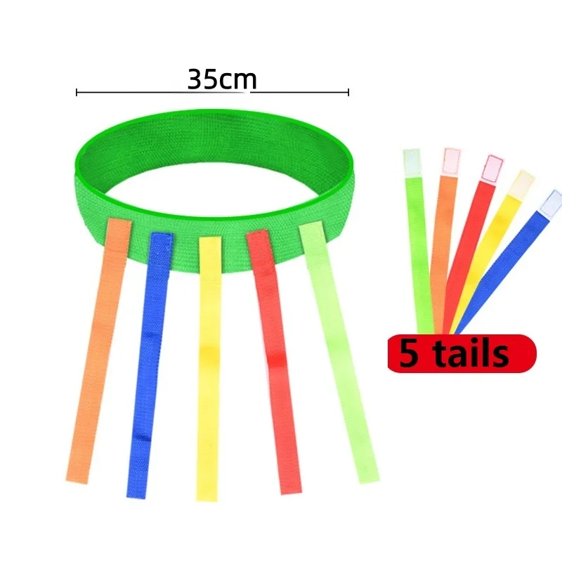 3 szt. Zabawka interaktywna dla dzieci do zabawy na świeżym powietrzu, gra w łapanie ogonów, sprzęt treningowy, gra zespołowa, zabawka sportowa na imprezy rodzinne i przyjacielskie