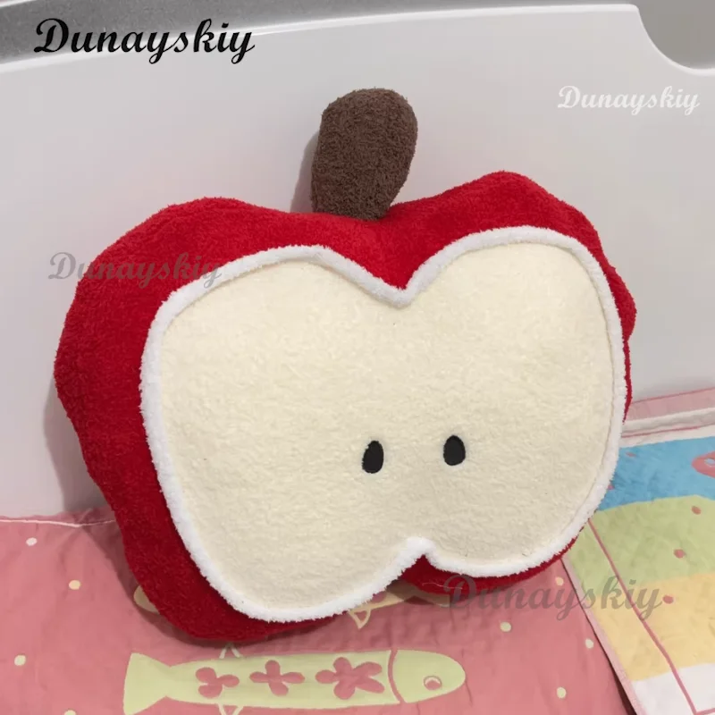 أنيمي لعبة الحب و Deepspace Caleb تأثيري أبل الشكل القطن بلوشي النوم الحصير طالب القيلولة الوسائد دمية الحشو