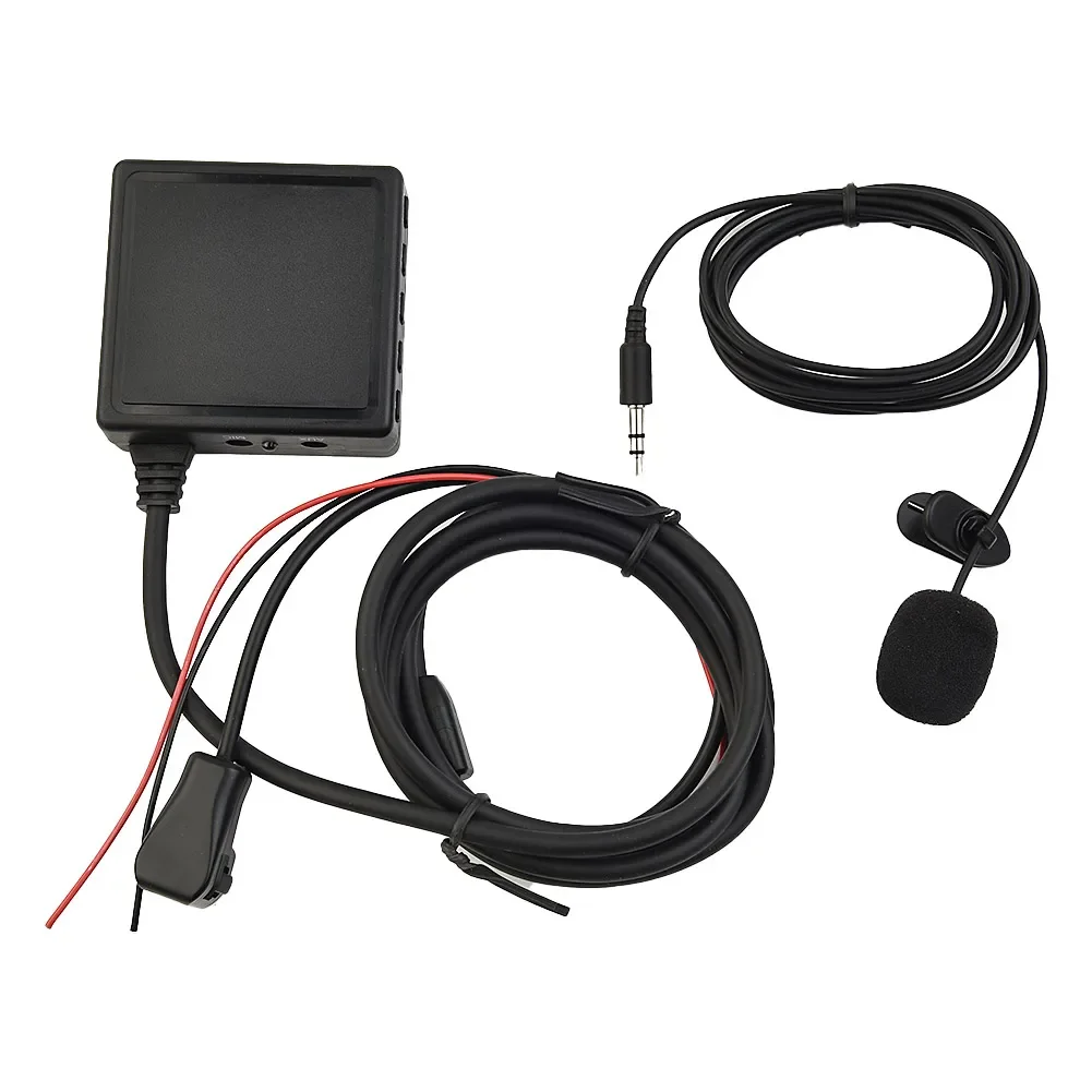 12V BT 5.0 AUX USB Music Adapter MIC Audio Cable For Pioneer Radio IP-BUS P99 P01 Car Styling Replace Accessories