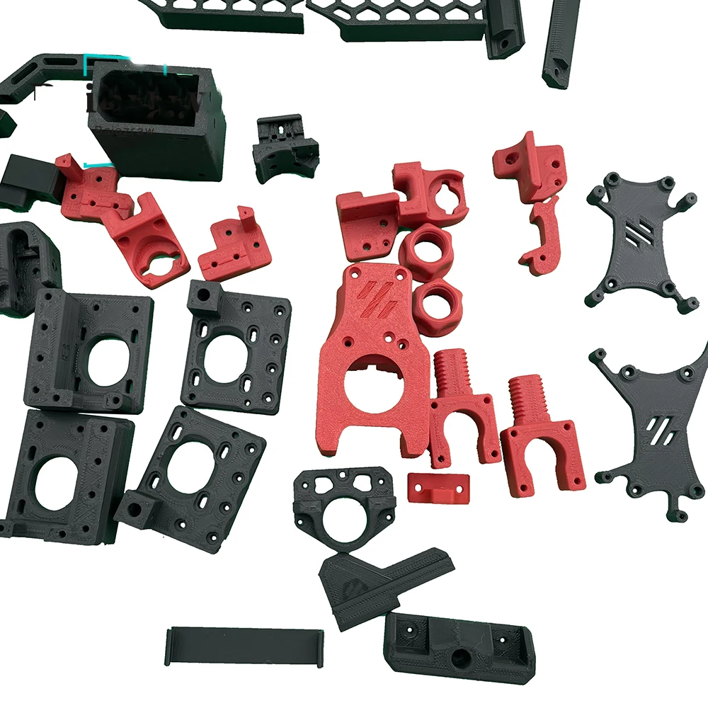 

V0.1 printed kit 3d Printer Printed Parts V0.1 Full Kit Direct Extruder Verison E-sun ABS+ for Voron 0.1 Parts