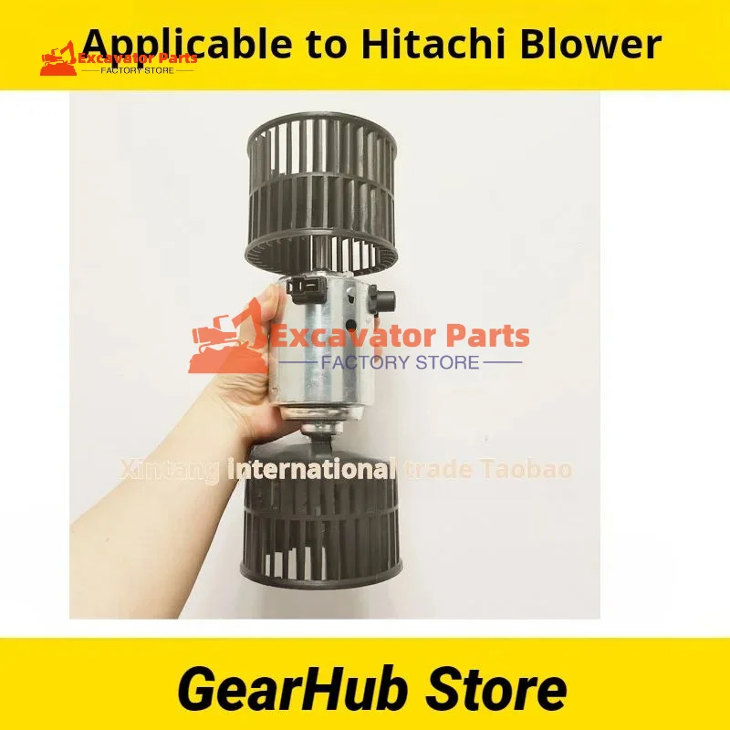 For Hitachi ZAX EX ZAX55/60/70/75 air conditioning blower heating Motor high-power speed control fan Excavator Parts