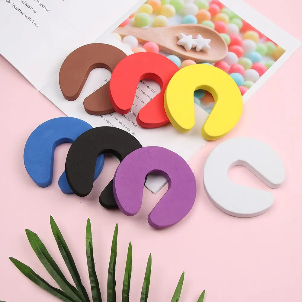 4PCS New Foam Door Clip Guard Door Stopper   Safety Finger Protector