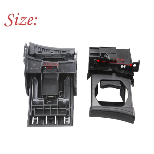 Imagen 2 del producto Portavasos delantero para coche, conjunto izquierdo o derecho para Nissan Navara D23 2015 2016 2017 2018 2019 2020 2021 2022 684A1-4JA0A;684A0-4JA0A